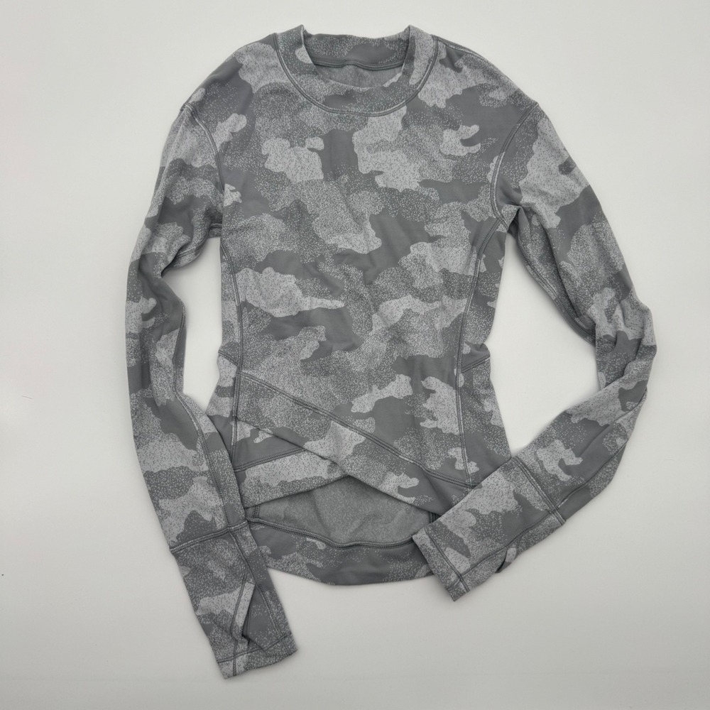 Lululemon Close To Crossing Size 0 Speckle Gray‎ Camo